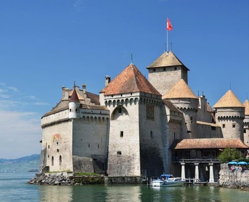 Jolie Vue Au Calme Apartment Évian-les-Bains Exterior foto